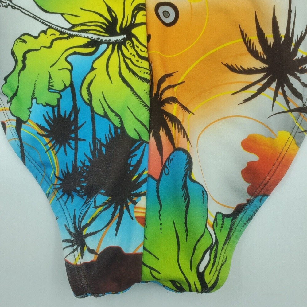 Speedo Womens Size 14 One Piece Swimsuit Floral Built-In Bra - Picture 7 of 13